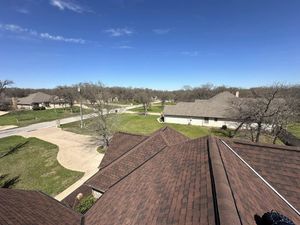 Finished roofing work in Dallas-Fort Worth metroplex